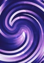 Abstract Blue Purple and White Whirlpool Background Vector Image