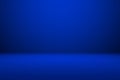 Abstract blue room background Royalty Free Stock Photo