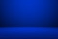 Abstract blue room background Royalty Free Stock Photo