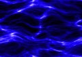 Abstract Blue Seamless Plasma Background Royalty Free Stock Photo