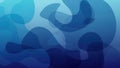 Abstract and elegant blue shapes background Royalty Free Stock Photo