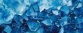 Abstract blue shattered glass texture Royalty Free Stock Photo
