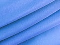 Abstract blue silk cloth Royalty Free Stock Photo