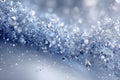 Abstract Blue and Silver Glitter Wave Royalty Free Stock Photo