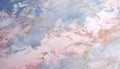 Abstract blue sky, clouds create vibrant nature generated by AI