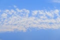 Abstract blue sky with white cloud background Royalty Free Stock Photo