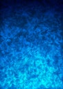 Abstract Blue Smoke in Dark Background