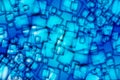 Abstract Blue Squares