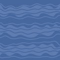 Abstract Blue Stripe Boho Groovy Liquid Swirl Pattern