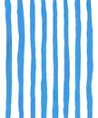 Abstract blue stripes background. Nautical simple oil brush stroke lines backdrop. Minimalist acrylic bright paint pattern Royalty Free Stock Photo