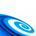 Abstract Blue Swirl Background