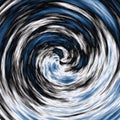 Abstract blue swirl Royalty Free Stock Photo