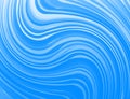 Abstract blue swirls