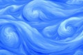 Abstract Blue Swirls Background Royalty Free Stock Photo