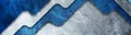 Abstract blue tech corporate grunge banner