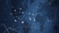Abstract Blue Technology Background Royalty Free Stock Photo