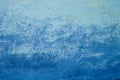 Abstract blue texture and background for design. Old wall painted in navy blue and light blue. Royalty Free Stock Photo