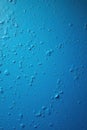Abstract blue textured surface, uneven painted wall, paint, art, shade Royalty Free Stock Photo