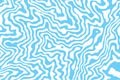 Abstract blue topographic contours lines of mountains. Topography map art curve line drawing background with copy space. Paper