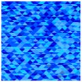 Abstract blue triangles background