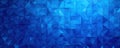 Abstract blue triangular grid, mosaic texture background, simple, vibrant, sharp Royalty Free Stock Photo