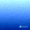 Abstract blue or turquoise background. Blue waves ombre. Vector background.