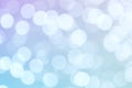 Abstract blue violet color blurred bokeh light / water reflection for background Royalty Free Stock Photo