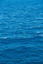 Abstract blue water sea for background or texture, vertical Royalty Free Stock Photo