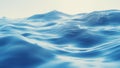 Abstract Blue Water Waves Royalty Free Stock Photo