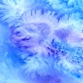 Abstract blue watercolor background