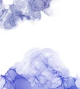 Abstract blue watercolor background with space for your text or image Royalty Free Stock Photo