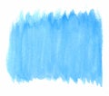 Abstract blue watercolor painted background