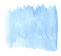 Abstract blue watercolor painted background Royalty Free Stock Photo