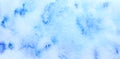 Abstract blue watercolor painted background Royalty Free Stock Photo
