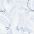 Abstract blue watercolor seamless pattern with washes of paint