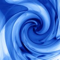 Abstract blue wave Royalty Free Stock Photo