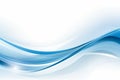 abstract blue wave background Royalty Free Stock Photo