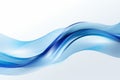 abstract blue wave background Royalty Free Stock Photo