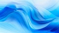 Abstract blue wave background aesthetic marvelous scenery design