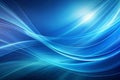 Abstract blue wave background design, website header Royalty Free Stock Photo