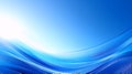 Abstract Blue Wave Background with Light Gradients Royalty Free Stock Photo
