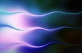 Abstract blue wave bright gradient background. Royalty Free Stock Photo