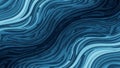 Abstract Blue Wave Pattern Background Modern Fluid Lines Elegant Ocean Texture Graphic Art Royalty Free Stock Photo