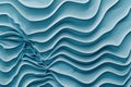 The abstract blue wave repetitive pattern polygon geometry in background. AIG51. Royalty Free Stock Photo