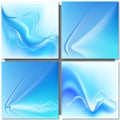 Abstract Blue wave Royalty Free Stock Photo