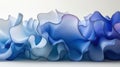 Abstract Blue Waves Royalty Free Stock Photo