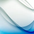 Abstract blue waves modern background Royalty Free Stock Photo