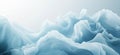 Abstract blue waves, soft flowing shapes, ethereal textures, serene atmosphere, digital art, modern design, calming