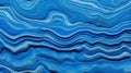 Abstract Blue Waves Texture Royalty Free Stock Photo