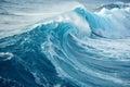 Abstract blue waves texture Royalty Free Stock Photo